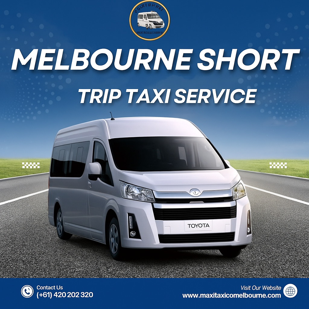 Maxi Cab for Group Tour Melbourne
